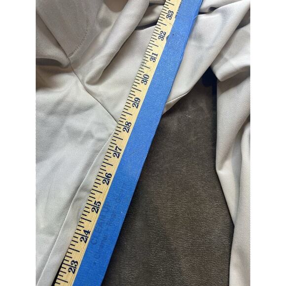 Roundtree & Yorke Men's Khaki Dress Pants Big & Tall 52X32 Flat Front. Office - Picture 4 of 8